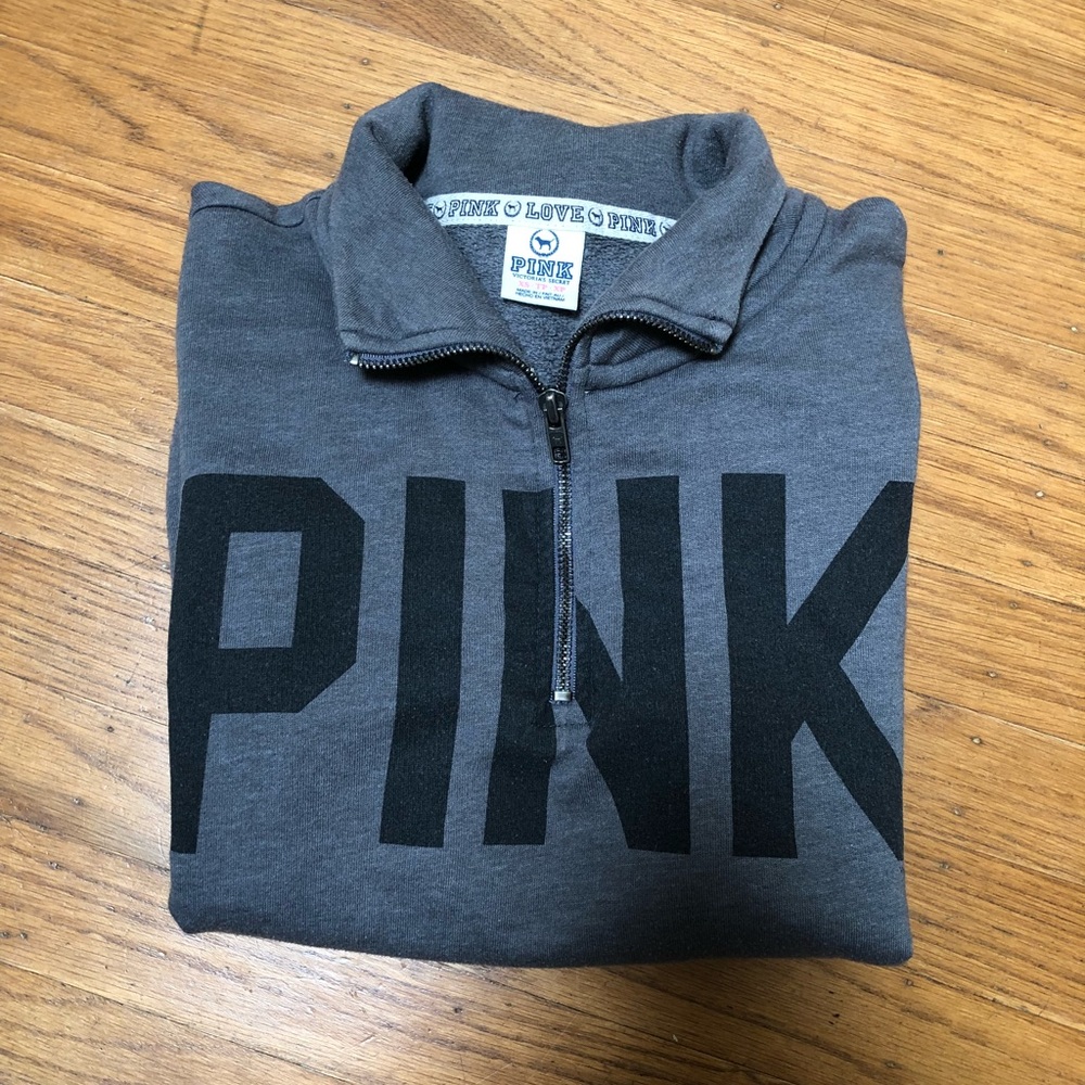 VS Pink Quarter Zip